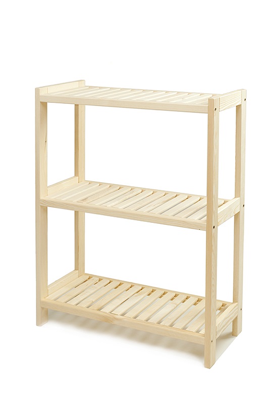 E-shop Regál drevený borovicový PN 3 - 93x60x33 cm