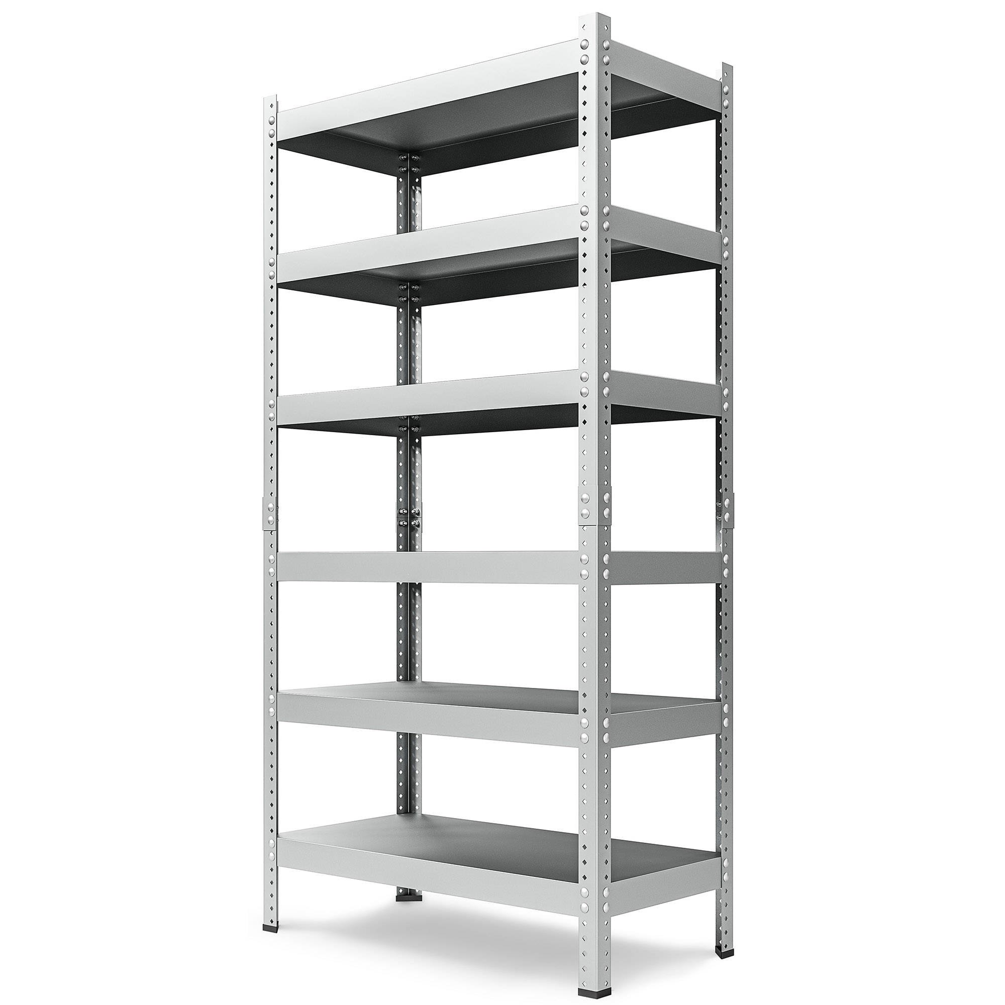 E-shop Marbo CELOKOVOVÝ REGÁL SÉRIE HARD METAL 220x100x50 NOSNOSŤ JEDNEJ POLICE 225 KG Rozmer regálu: 220x100x50, Počet Políc: 6, Celková nosnosť regálu: 1350 KG