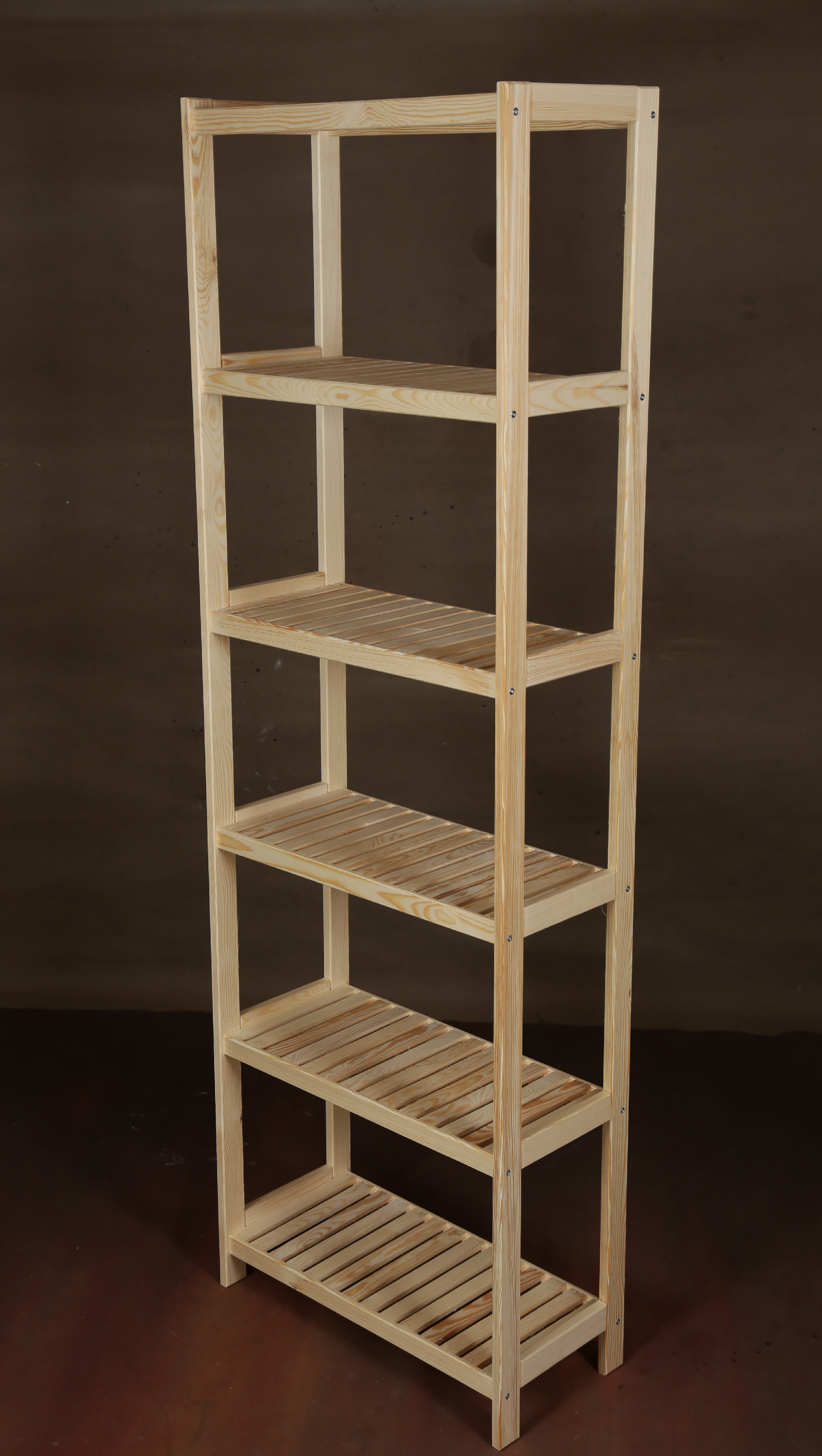 E-shop Regál drevený borovicový PN 6 - 213x70x43 cm