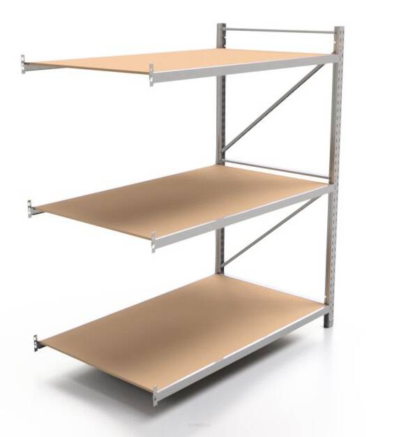 E-shop Priemyselný regál 200x180x100 3 police - Dodatkový segment