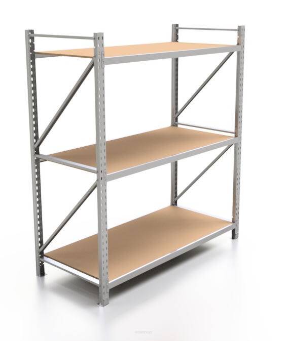 E-shop Priemyselný regál 250x180x80 3 police - Štartovací segment