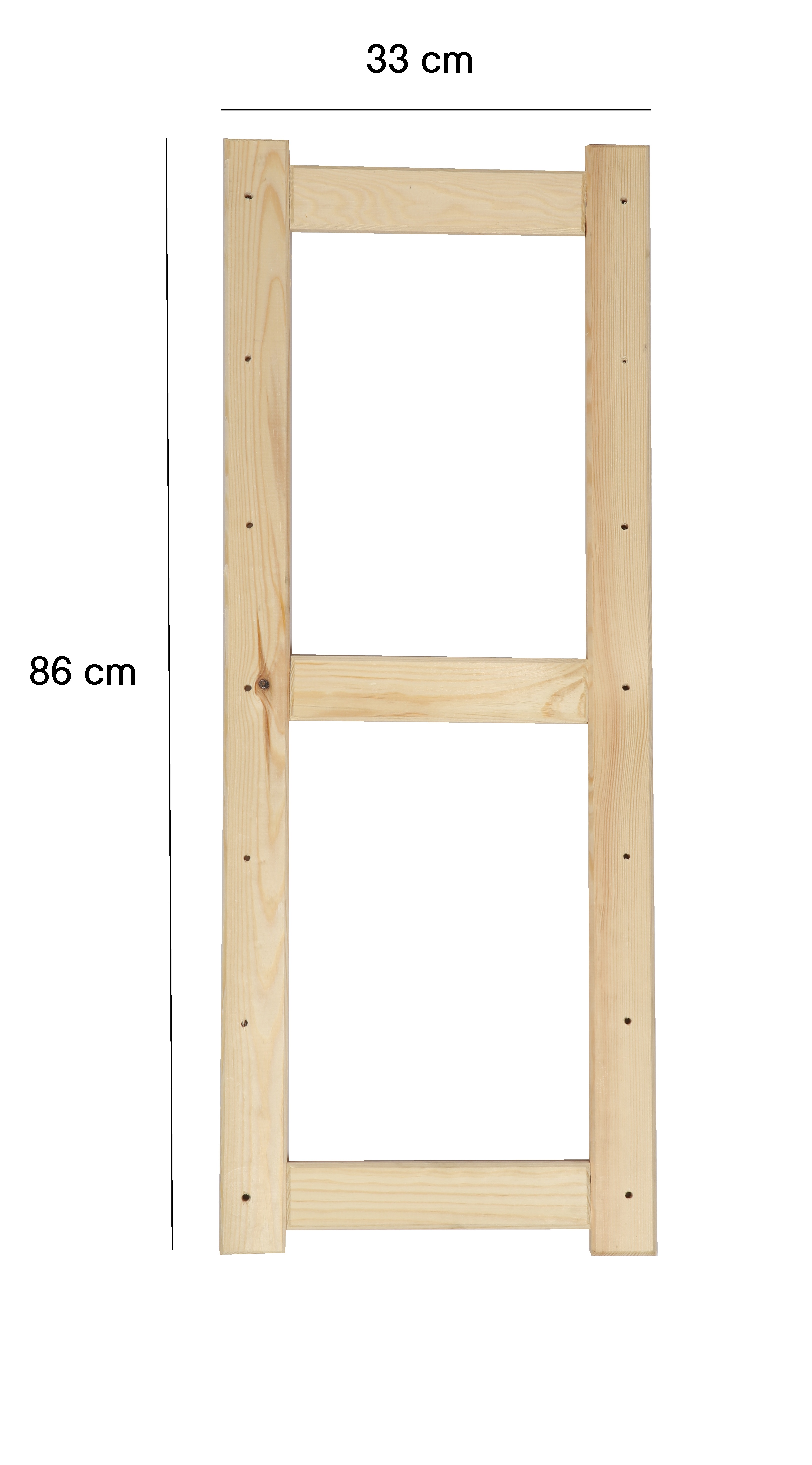 E-shop Noha LSN 86cm na drevený regál borovica