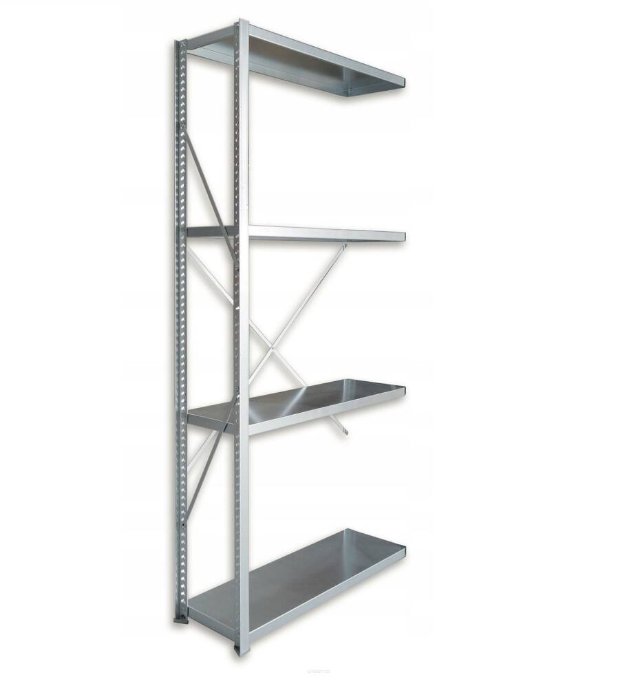 E-shop Celokovový regál 195x95x30 - dodatkový segment