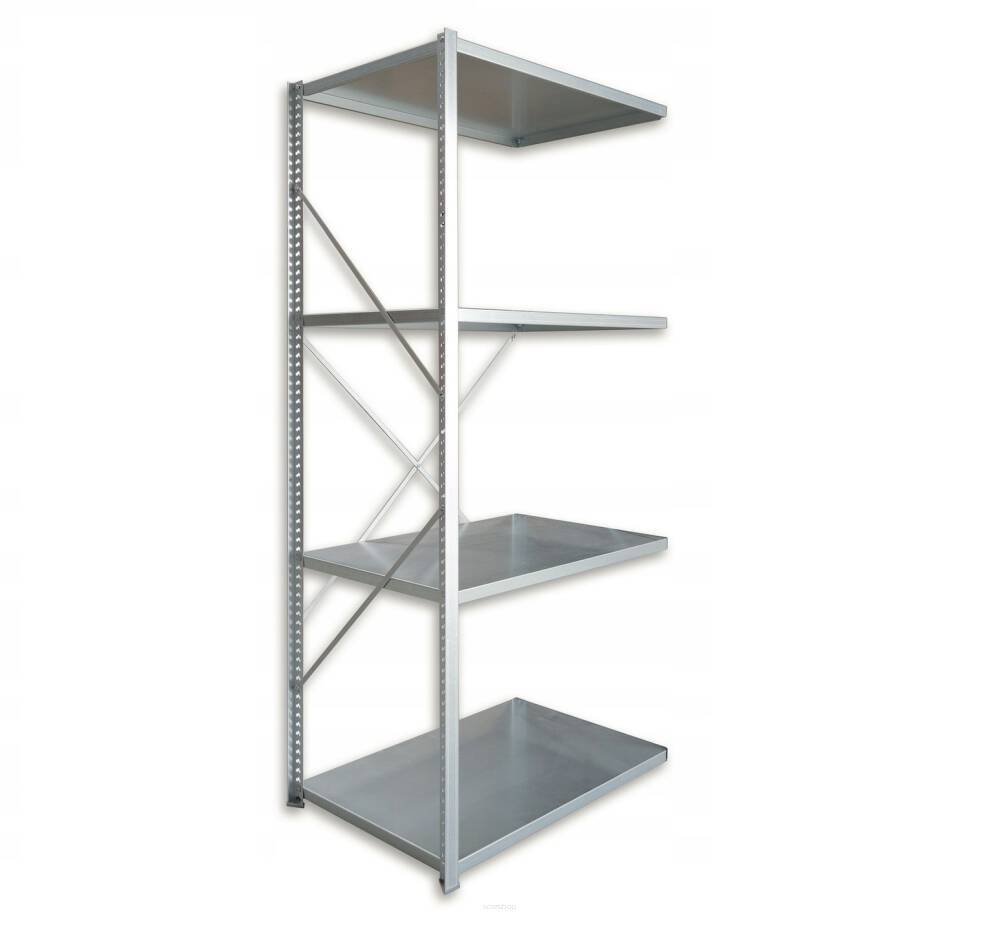 E-shop Celokovový regál 195x95x60 - dodatkový segment