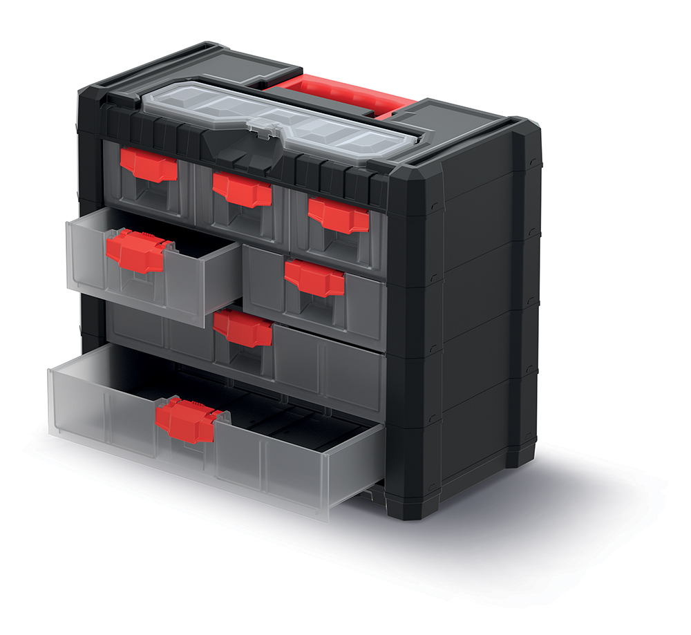 E-shop Plastový závesný organizér MULTICASE CARGO 40x20x32,6 cm