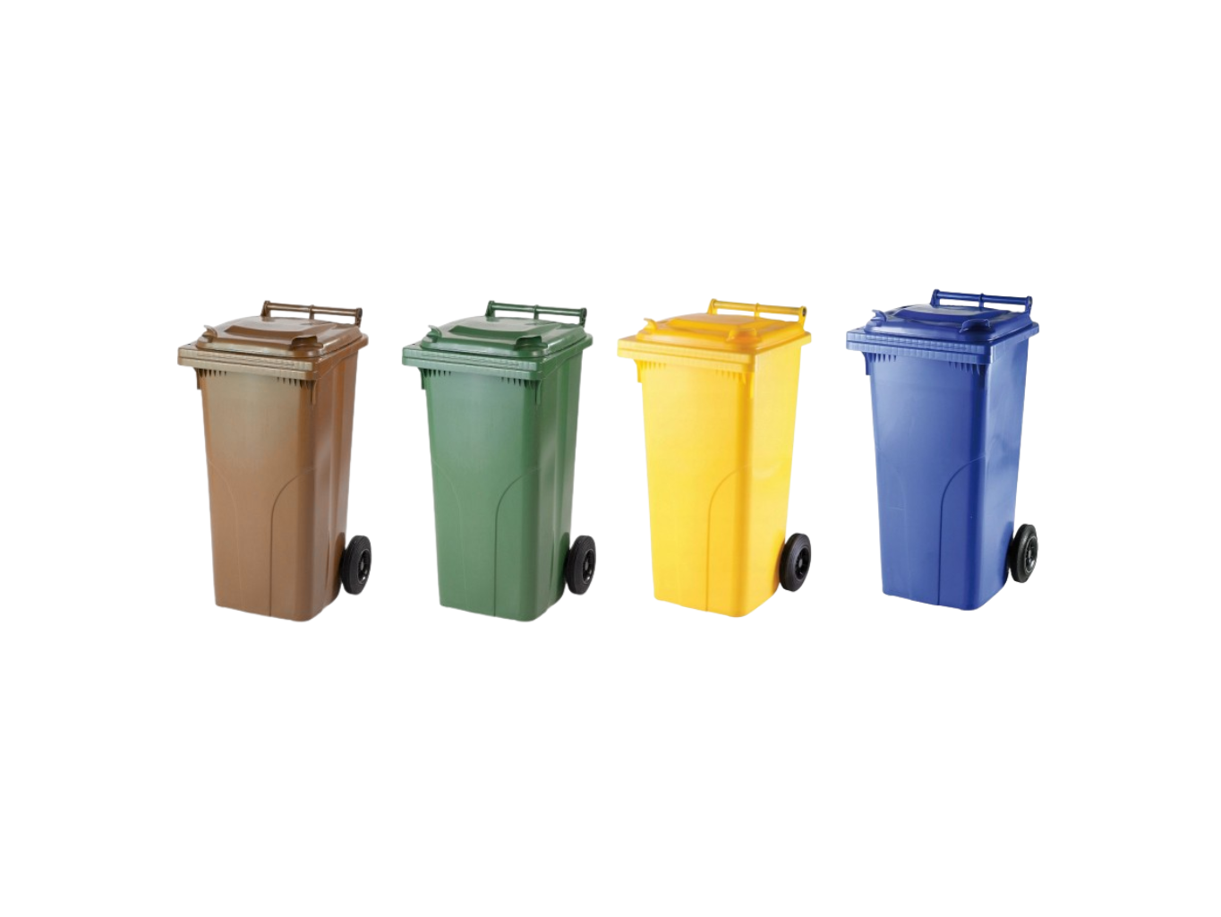 E-shop Akciový balíček - Popolnica Odpadová nádoba 120L 4 ks
