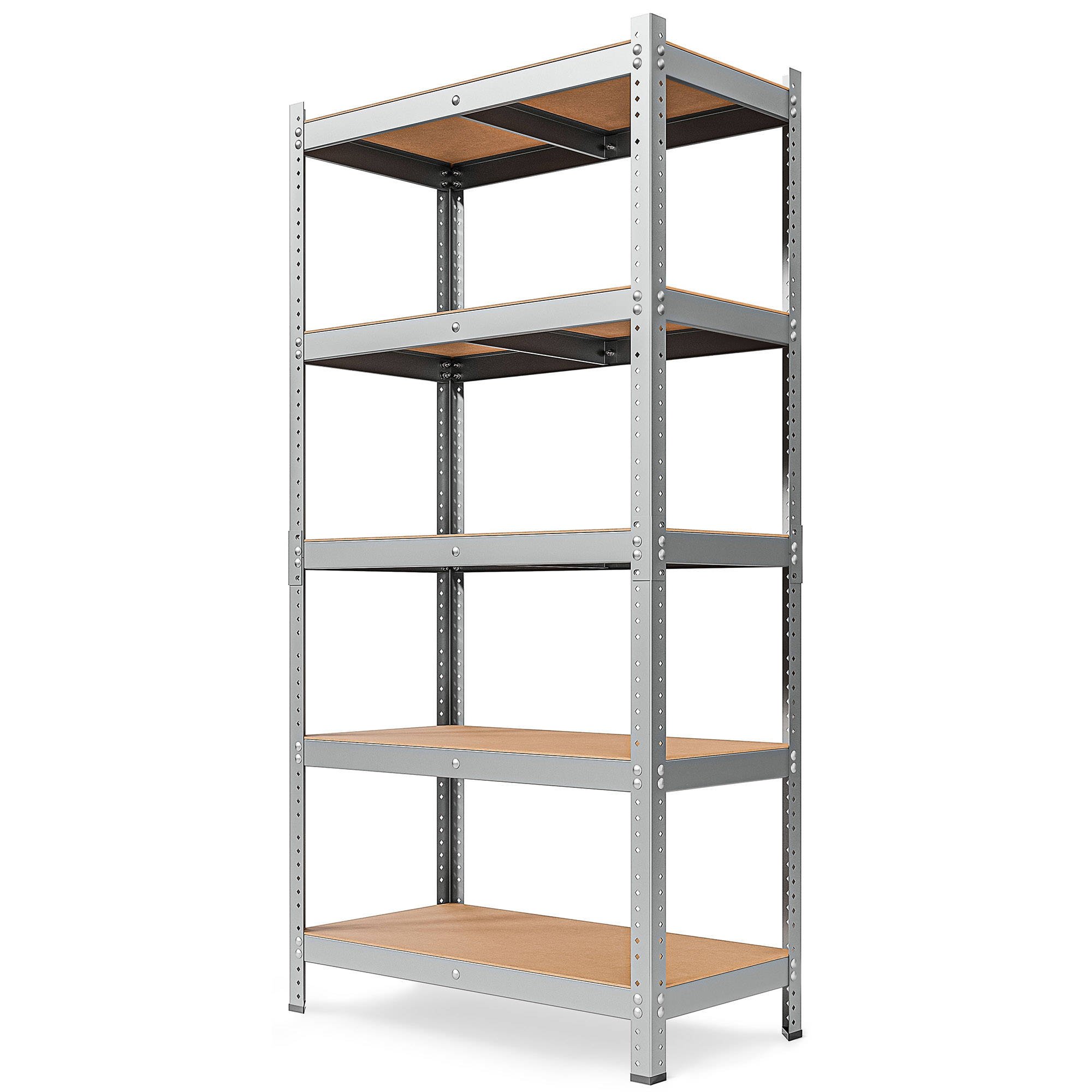 E-shop Marbo KOVOVÝ REGÁL SÉRIE HARD 220X120X50 NOSNOSŤ JEDNEJ POLICE 500 KG Rozmer regálu: 220x120x50, Počet Políc: 5, Celková nosnosť regálu: 2500 KG