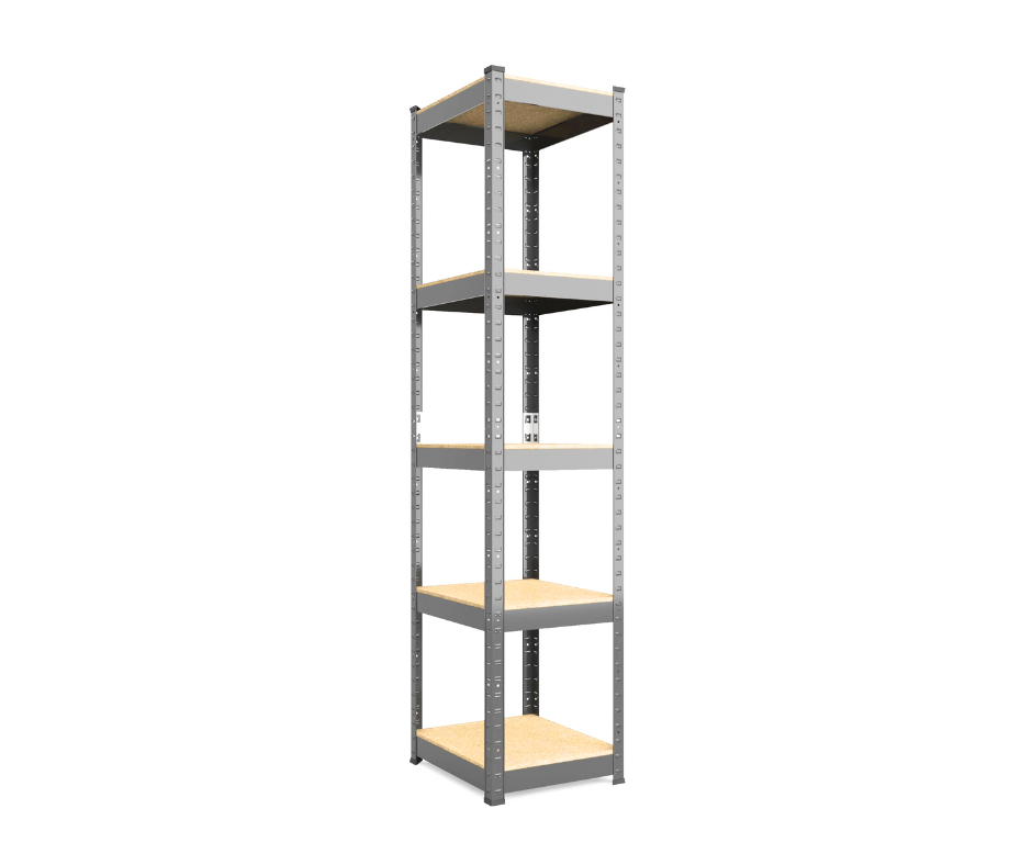 E-shop Kovový regál ECONOMY 180x40x40 5 políc - pozinkovaný