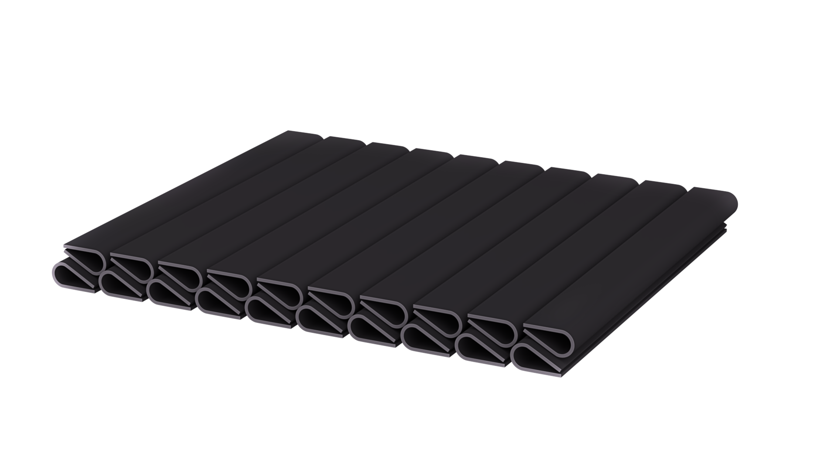 E-shop Spony na plotovú pásku BASIC LINE 19 cm 20 kusov Farebné prevednie: Čierna RAL 9005