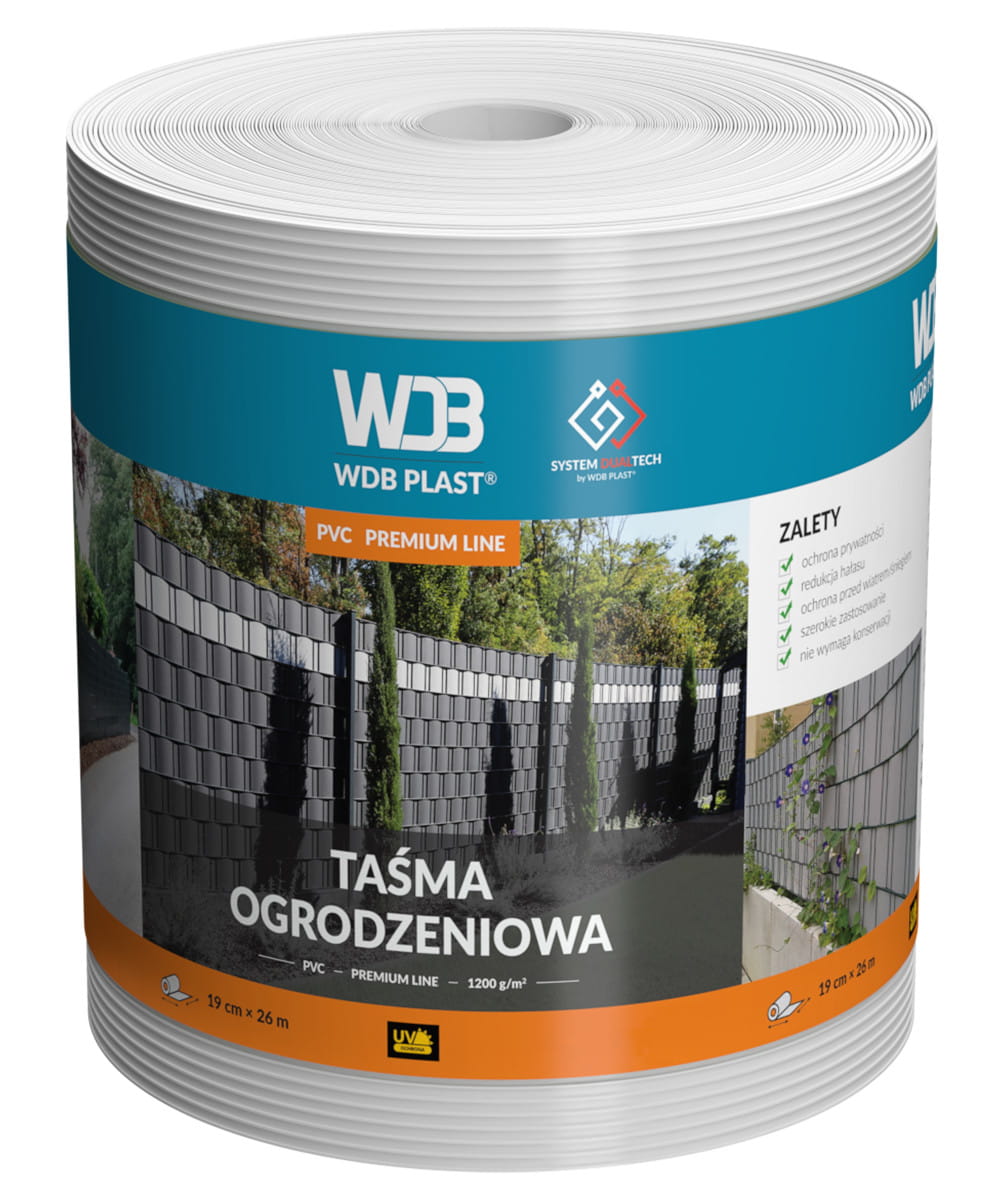 E-shop Plotová páska STANDARD LINE 19 cm x 26 m Farebné prevednie: Biela RAL 9003