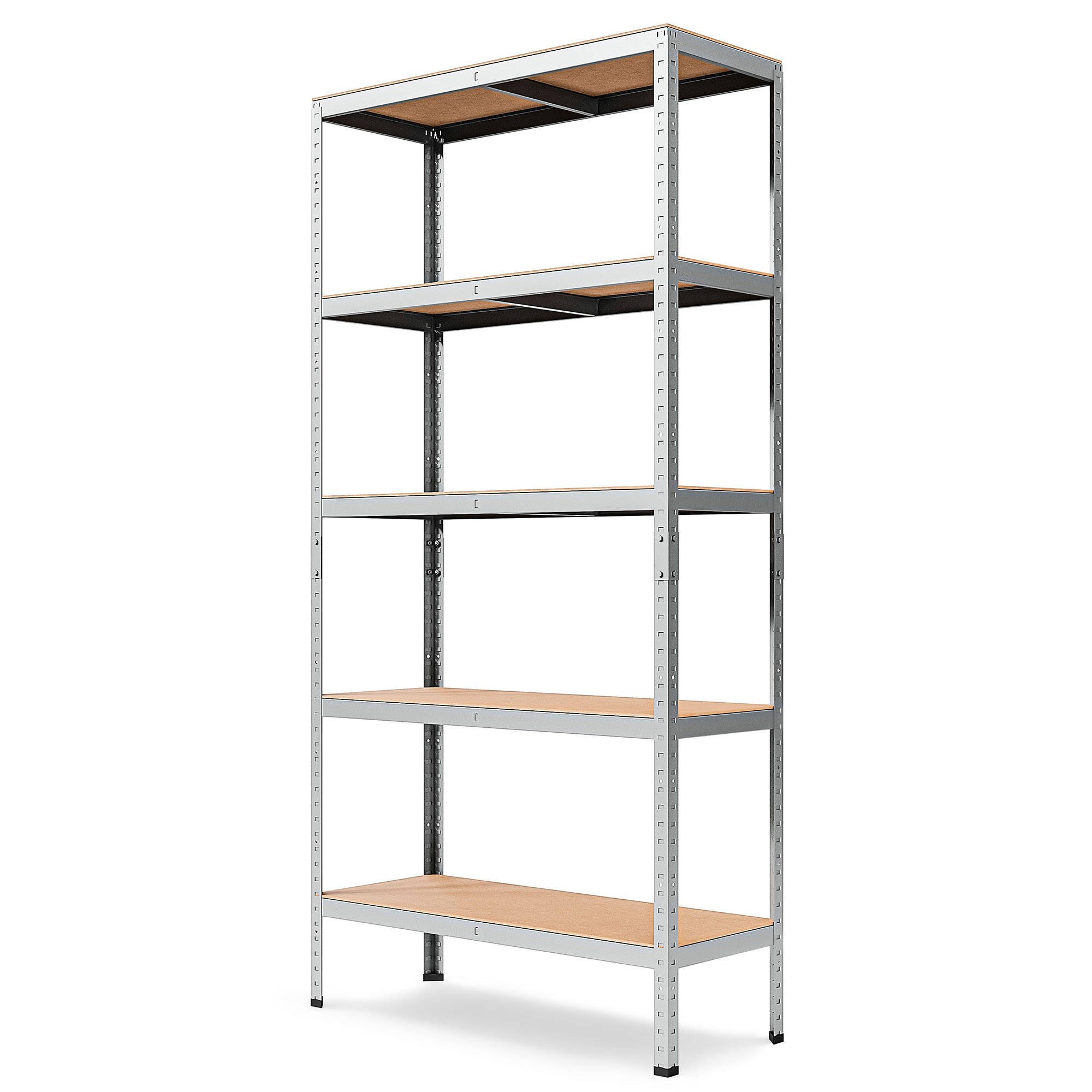 E-shop Marbo Kovový Regál Série Standard 200x110x40- Pozinkovaný Rozmer regálu: 200x110x40, Počet Políc: 5, Celková nosnosť regálu: 1000 KG