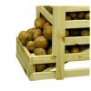 REGÁL DREVENÝ NA ZEMIAKY  RZ-01 70x54x40 BOROVICA