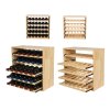 regal na wino drewniany modulowy skrzynkowy 60x30x30 cm naturalny (11)