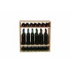 regal na wino drewniany modulowy skrzynkowy 60x30x30 cm naturalny (46)