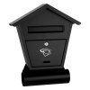 Poštová schránka domček MAXI SDT4 - čierna