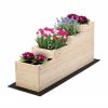 skrzynia na warzywa warzywnik drewniany 54x30x120 gratisy wysoka eco