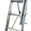 drabina max aluminiowa 3 elementowa 3x7 szczebli 150 kg (7)