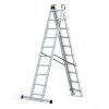 drabina pro aluminiowa 3 elementowa 3x10 szczebli 150 kg (1)