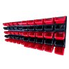 Stena na náradie a úložné boxy 50 ks 115,2x39 cm