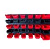 Stena na náradie a úložné boxy 50 ks 115,2x39 cm