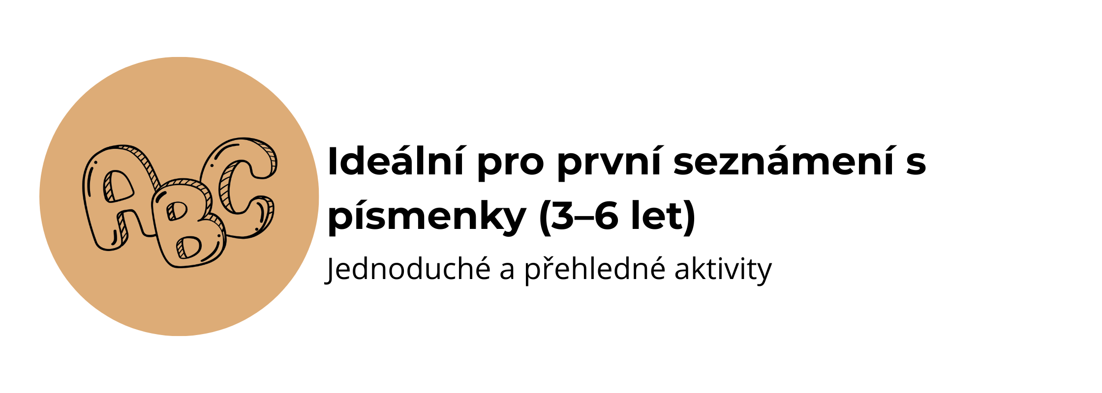 Seznámení s písmenky