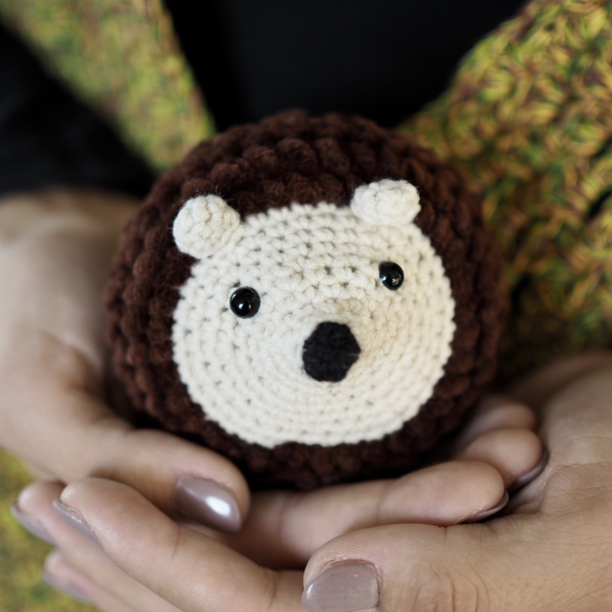 Návod na háčkovaného ježka