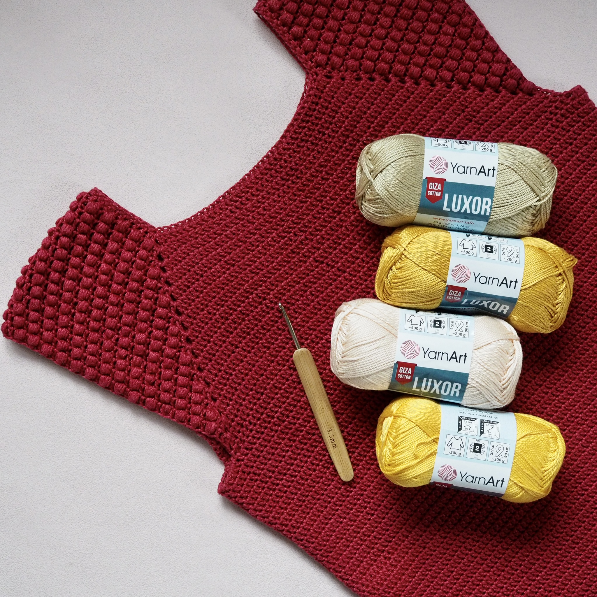 Návod na háčkovanou halenku