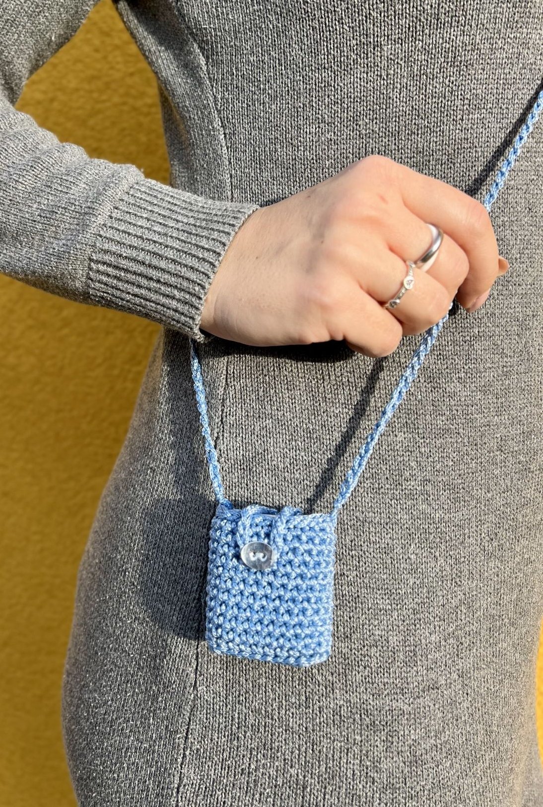Online háčkovací workshop- obal na sluchátka