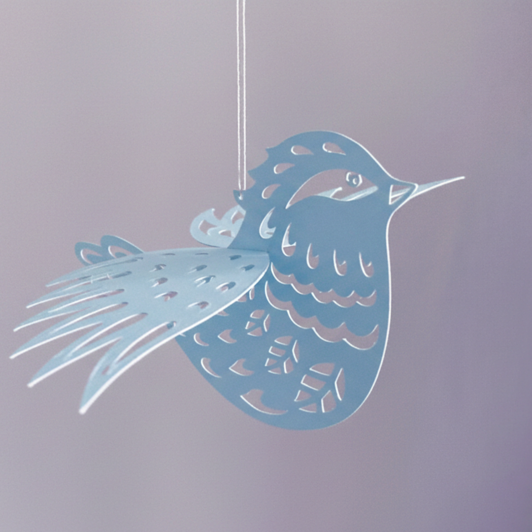 Sada 100 papírových motýlků ze silnějšího papíru