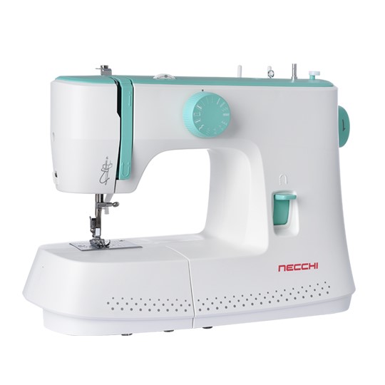 Šicí stroj Necchi M108A – pohled zepředu