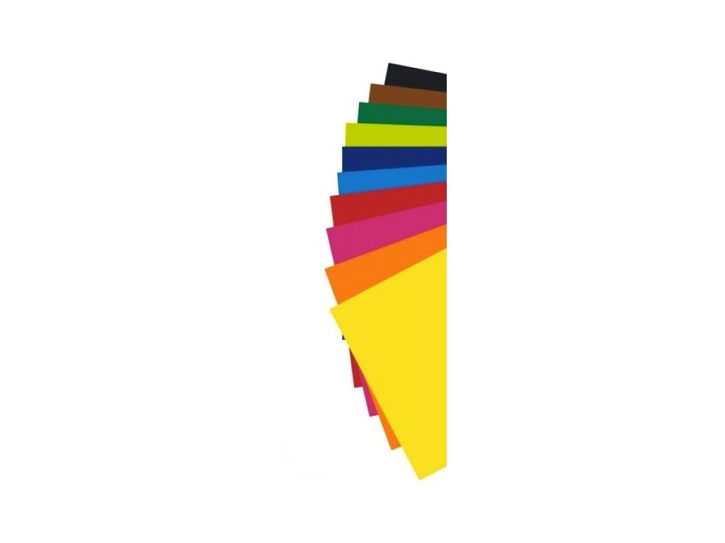 Barevné papíry A4 180g - sada 60 archů mix barev