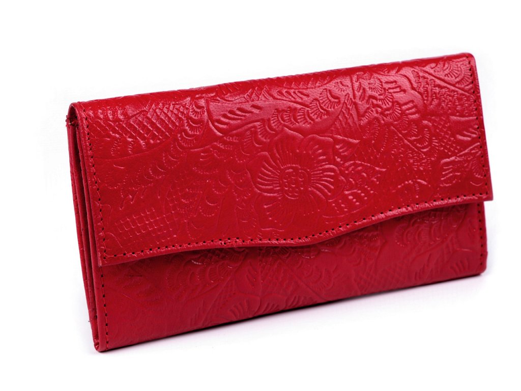 Dámská peněženka kožená 9x17,5 cm - Tvorboshop