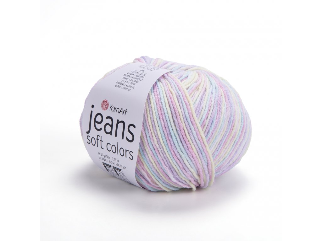 6212 YARNART JEANS SOFT COLORS 6212