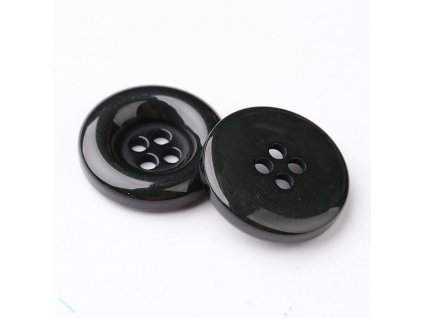 Akrylové knoflíky černé 18mm