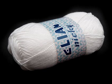 Pletací příze Nicky 50 g (Balení 1 ks, Varianta 1 (208) bílá)
