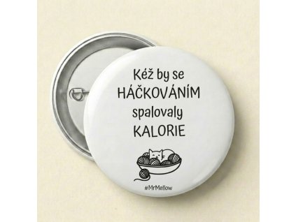 Placka "Háčkování a kalorie"