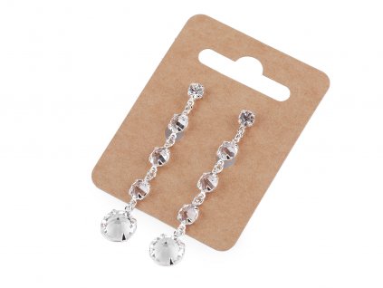 Náušnice jablonecká bižuterie (Balení 1 pár, Varianta 1 crystal)