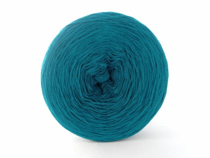 Jednobarevná příze YarnMellow Butterfly Midi Mono Tmavá tyrkysová