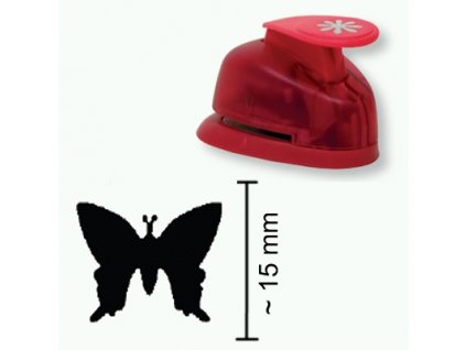 Děrovač 15 mm - motýl