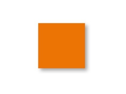Razítkovací polštářek 3×3 cm oranžový