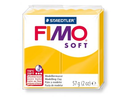 FIMO SOFT polymerová hmota 57g okrově žlutá 16