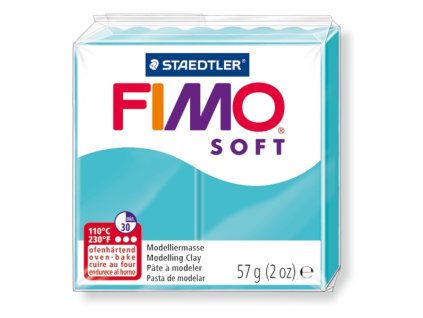 FIMO SOFT polymerová hmota 57g tyrkysová 39