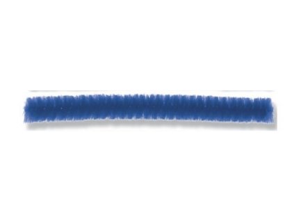 Plyšový drát 10 ks 8 mm 50 cm modrý