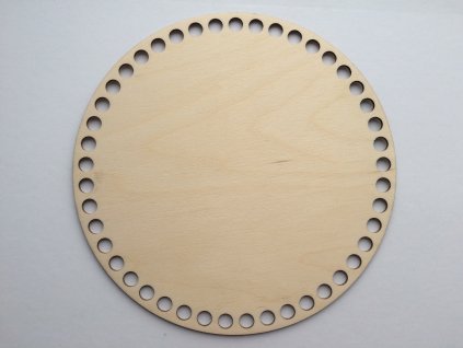 3782 dreveny vyrez kruh 30cm