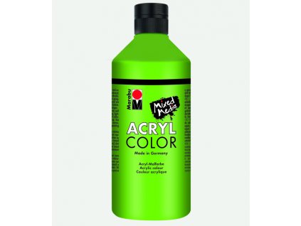 Akrylová barva Marabu Acryl Color 500 ml - zelená listová 282