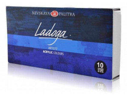 Akrylové barvy Ladoga Nevskaya Palitra 10x46ml