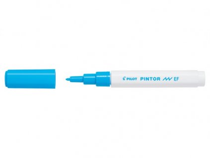 Akrylový popisovač Pilot PINTOR EF 0,7 mm - modrý světle