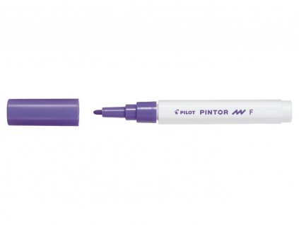 Akrylový popisovač Pilot PINTOR F 1mm - fialový