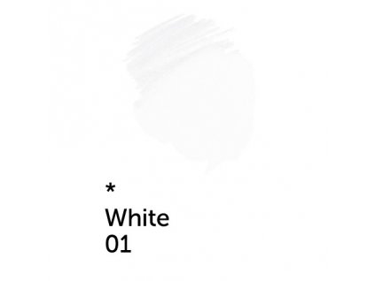 Akvarelová pastelka White Nights - 01 white