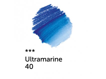 Akvarelová pastelka White Nights - 40 ultramarine